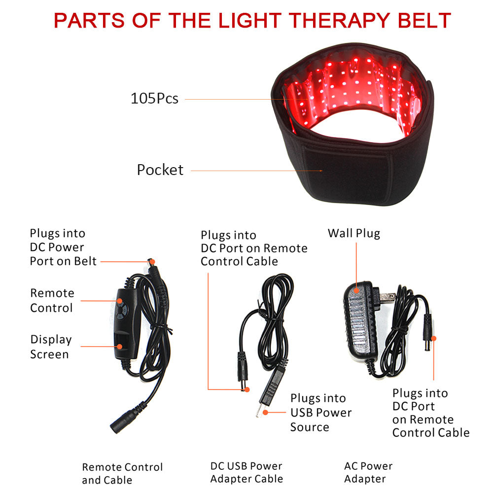OmegaRed Light Therapy Belt/Wrap by RedShift